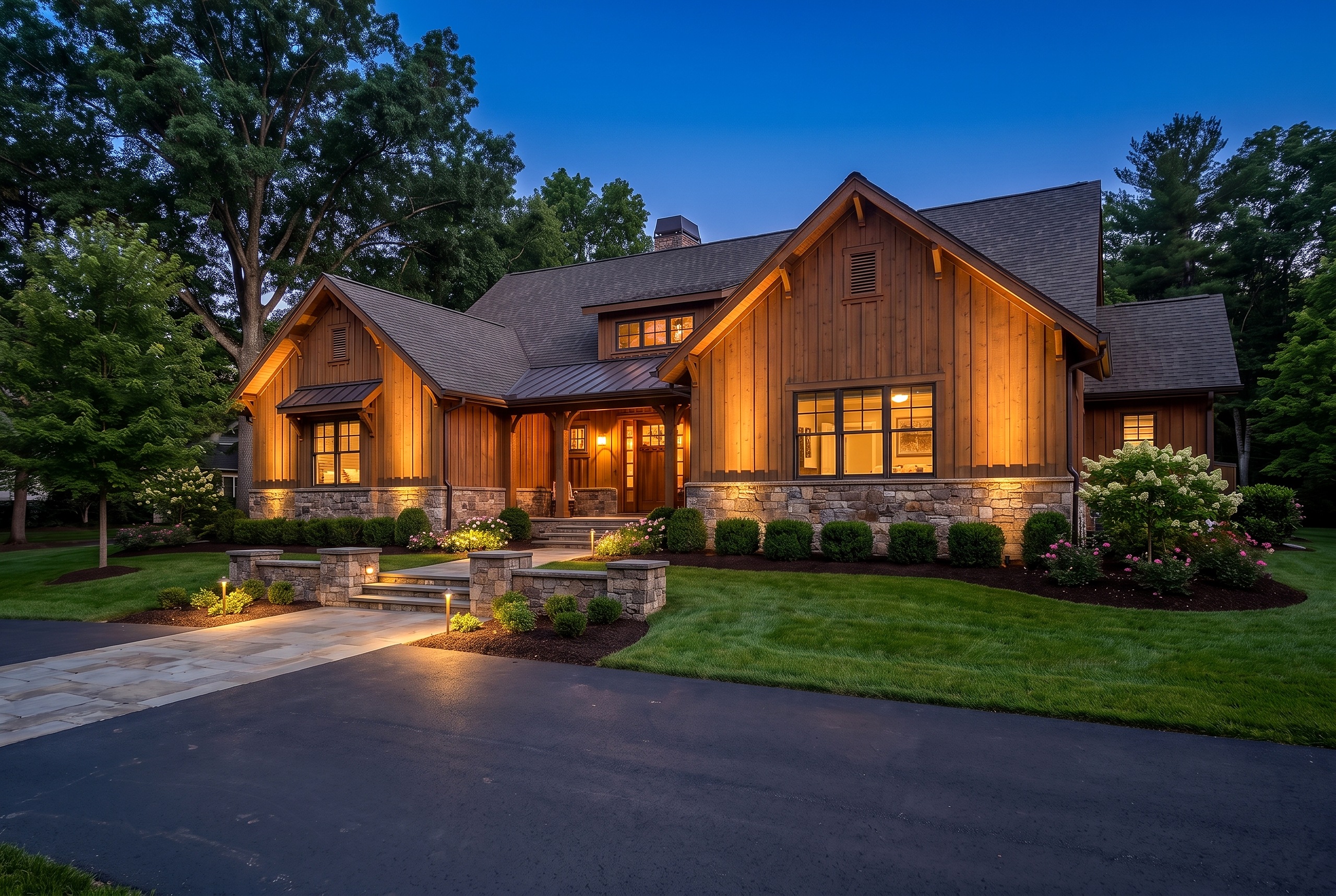 Rustic front yard, Essential